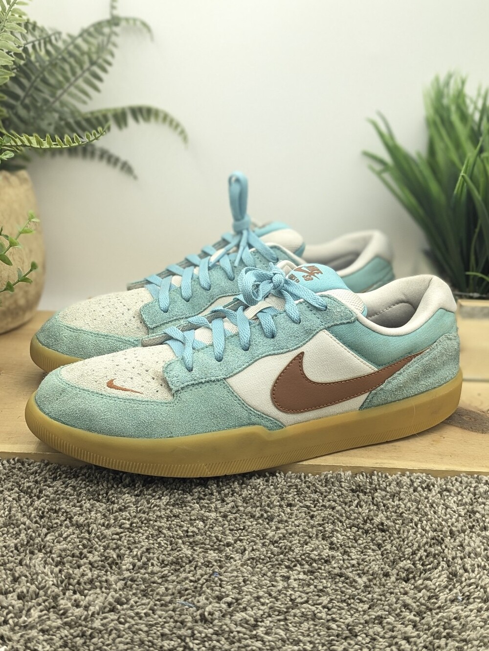 Nike Force 58 SB Dusty Cactus Mens Size 13 Cacual Comfort Sports Shoes